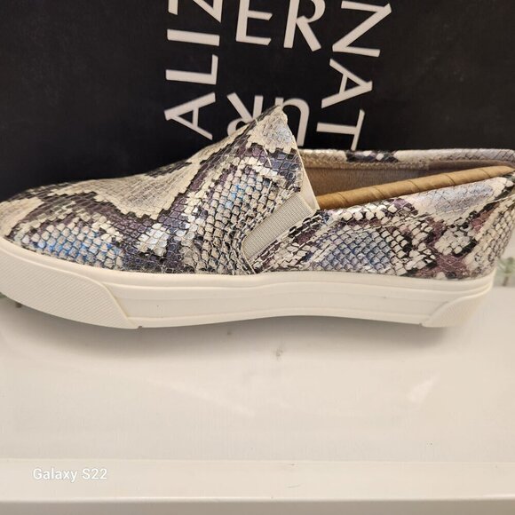 Naturalizer Aileen metallic mermaid snake slip on sneaker. NIB. Size 5 - Picture 5 of 10